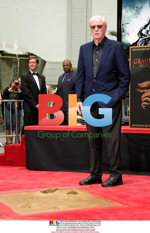 Michael Caine Hand and Footprint Ceremony