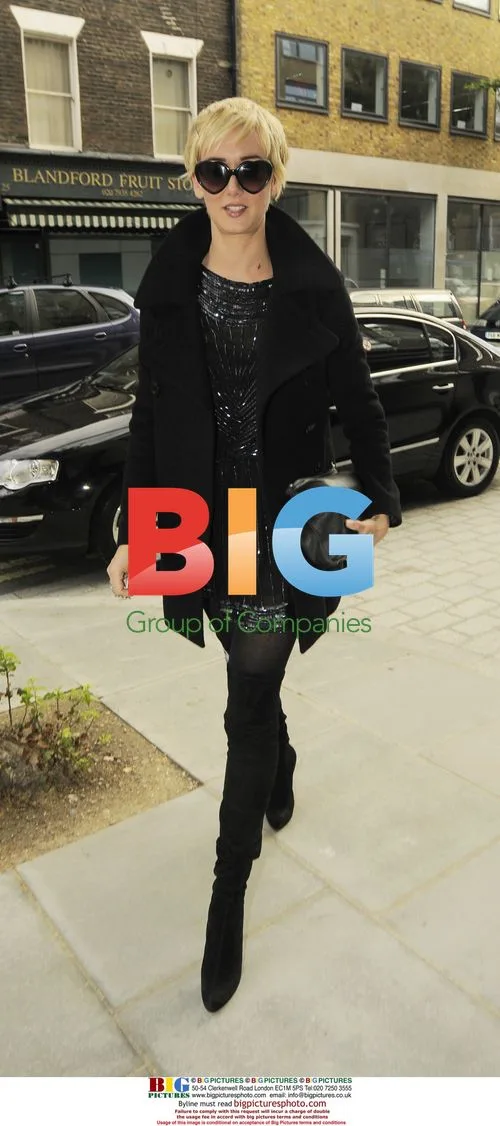 Kimberly Stewart arrives home, London
