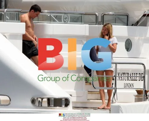 Kate Moss Topless on Yacht in Sardinia