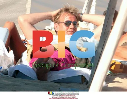 Gordon Ramsay at Club 55 in Saint-Tropez