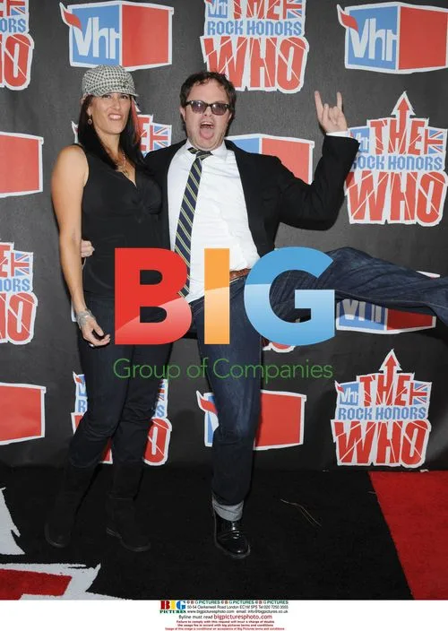 Rainn Wilson & wife at VH1 Rock Honors: The Who