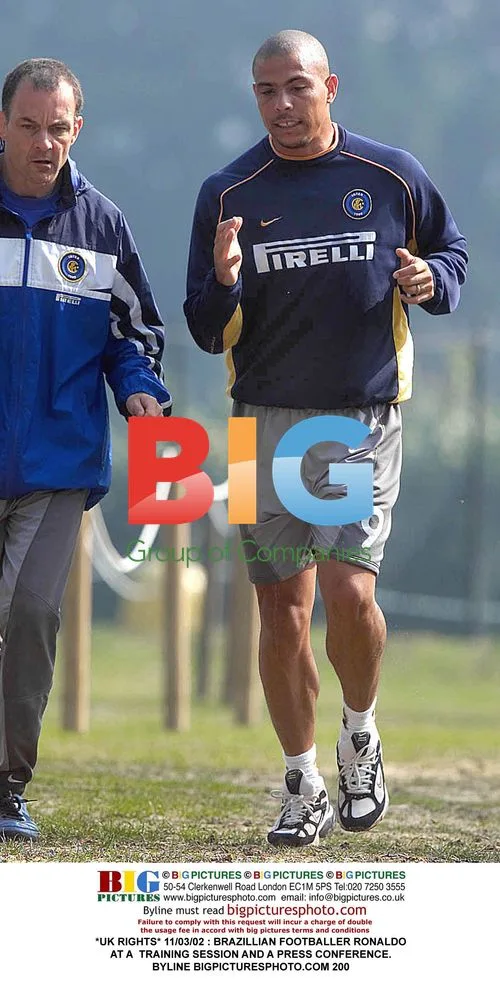 Ronaldo at Training and Press Conference