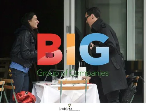 Gok Wan and Angela Buttolph Lunch in London