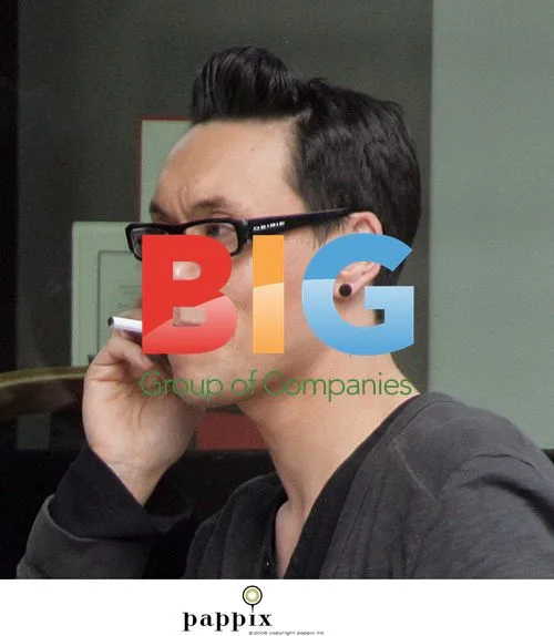 Gok Wan and Angela Buttolph have lunch, London, UK