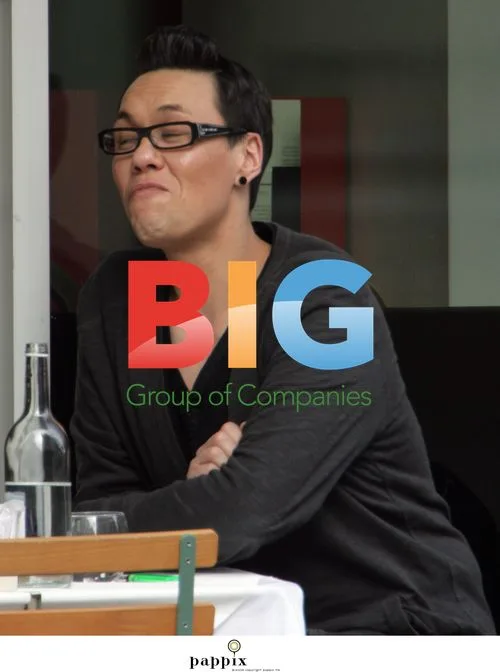 Gok Wan has a cigarette with Angela Buttolph