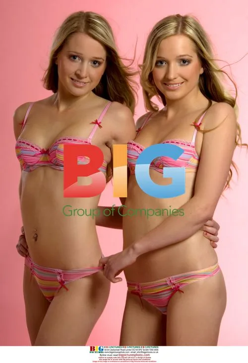 Identical Twins in Sexy Lingerie