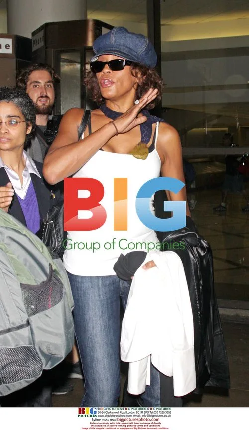 Whitney Houston at LAX