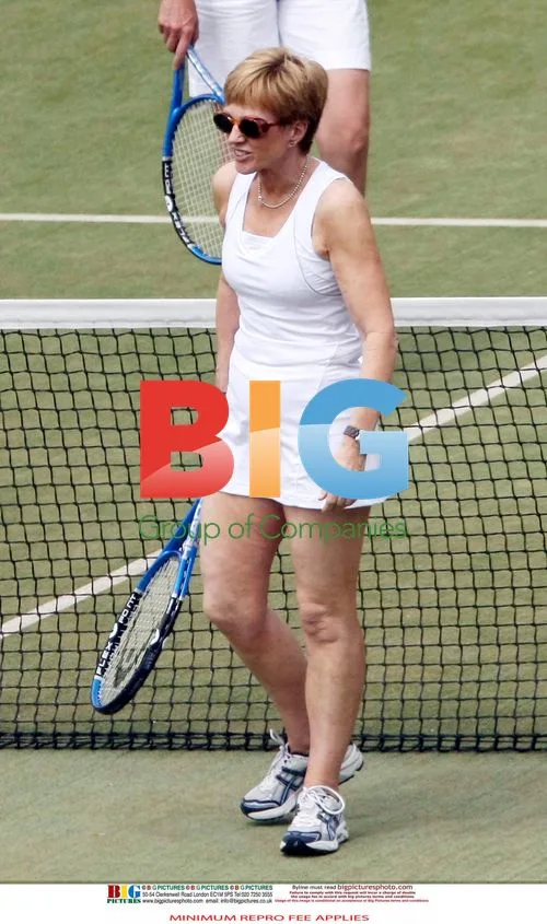 Anne Robinson Plays Tennis