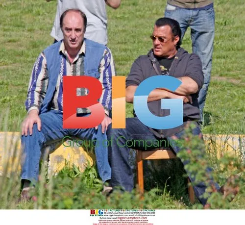 Steven Seagal on set of "Ruslan"