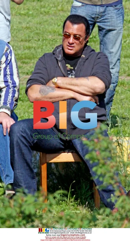 Steven Seagal on break from 'Ruslan' filming