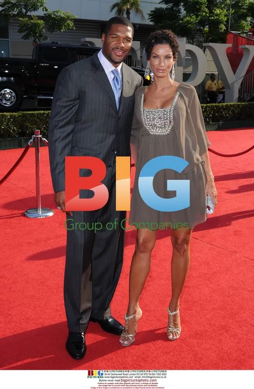 Nicole Mitchell Murphy and Michael Strahan at 2008 ESPY Awards