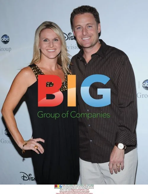 Chris Harrison and wife Gwen at 2008 TCA Party