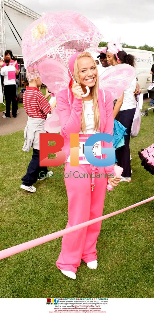Liz Mclaren and Nicola Stapleton at Race for Life