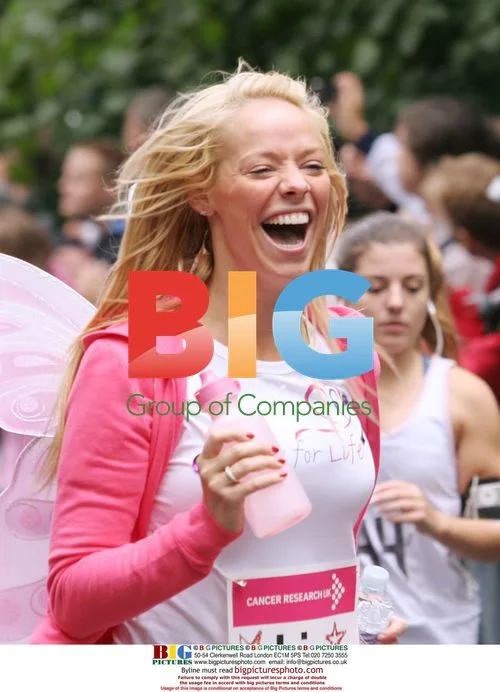 Liz Mclaren and Nicola Stapleton at Race for Life