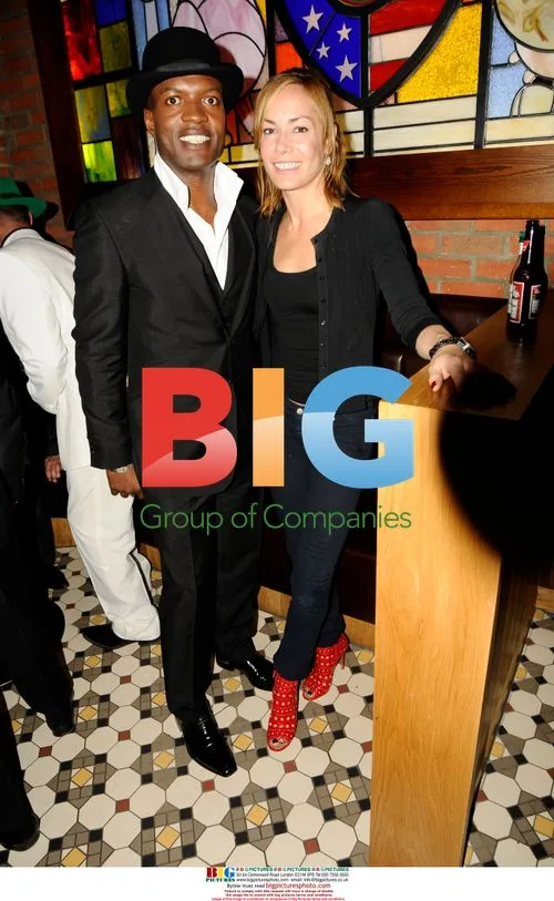 Tara Palmer Tomkinson and Joanne Beckham at Kevin Adams" Birthday