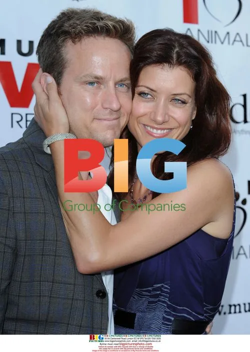 Kate Walsh and husband at charity event