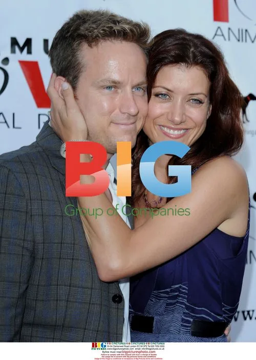 Kate Walsh and husband at charity event