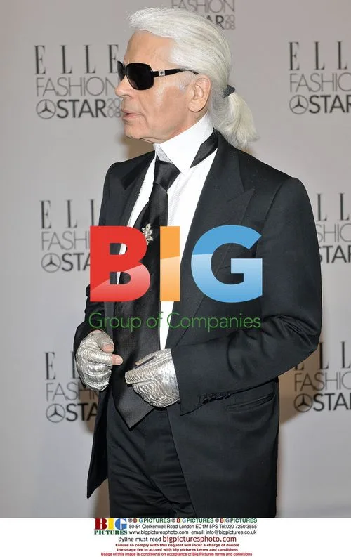Karl Lagerfield at Elle Fashion Star 2008