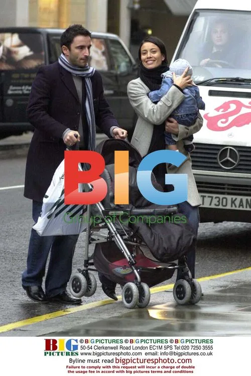 Melanie Sykes with partner Daniel Caltagirone