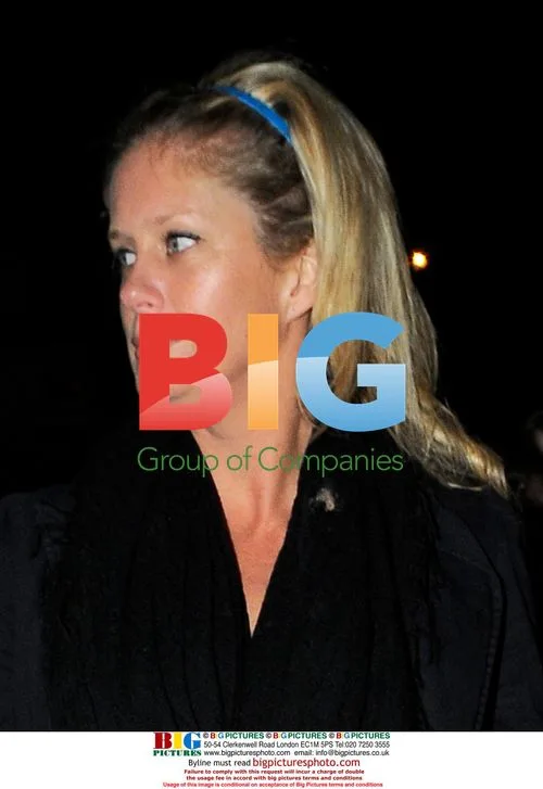 Rachel Hunter Spotted at Roka Restaurant