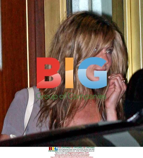 Jennifer Aniston leaves Sunset Tower Hotel