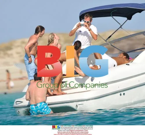 Gary Dourdan and James Blunt enjoy day in Formentera