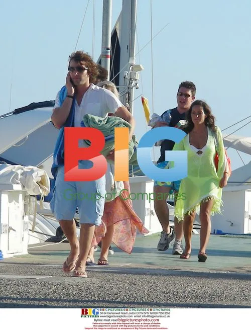 Gary Dourdan and James Blunt enjoy island getaway