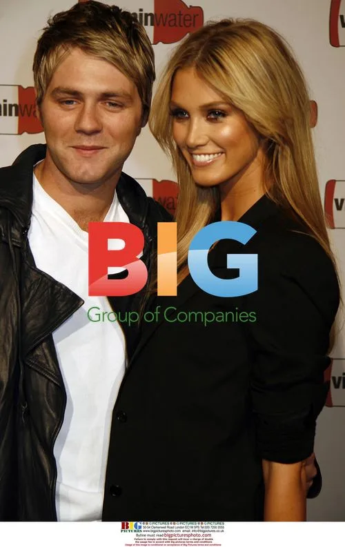 Bryan McFadden and Delta Goodrem at MLB Event