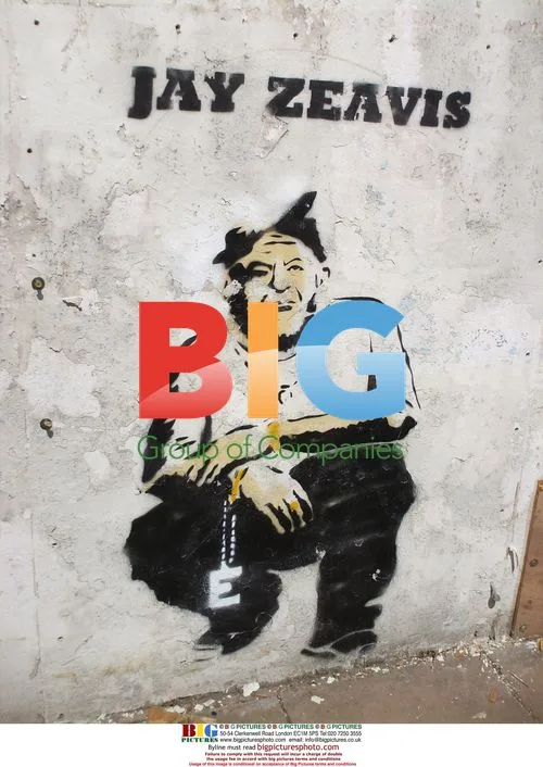 Banksy 'Jay Eavis' Painting in Glastonbury