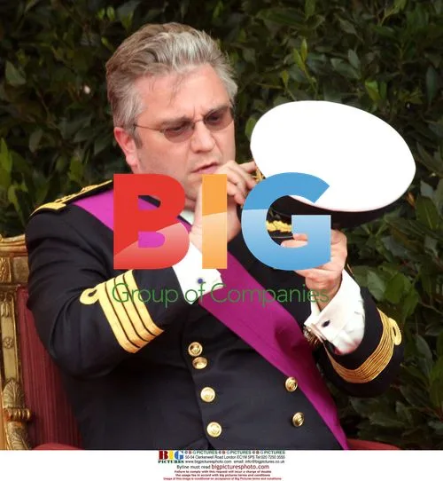 Prince Laurent of Belgium at Belgian National Day