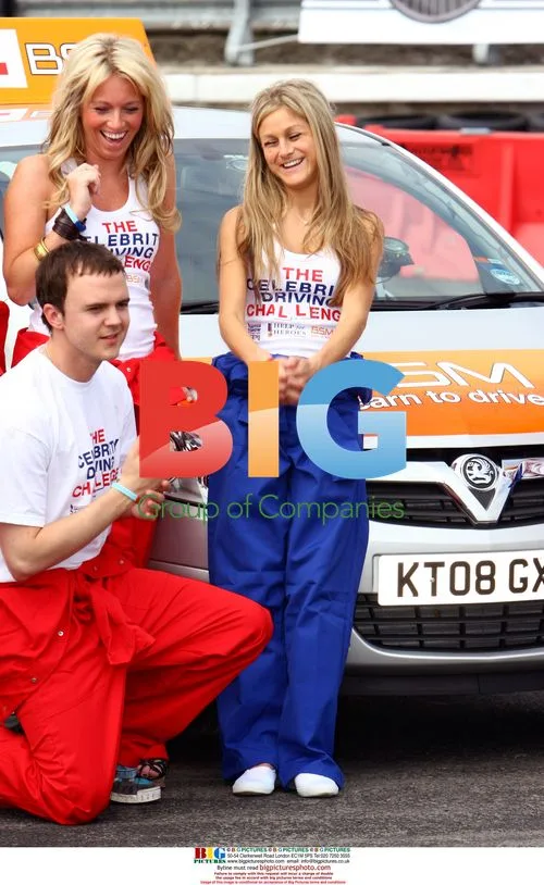 Nikki Graeme at 'Celebrity Driving Challenge' event