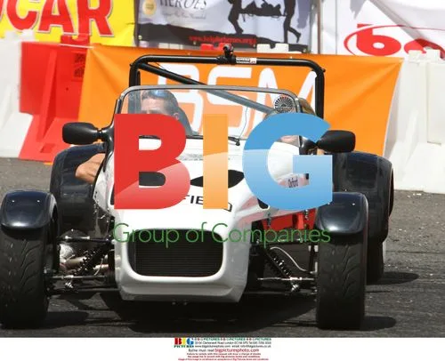 Celebrity Driving Challenge at British Motor Show