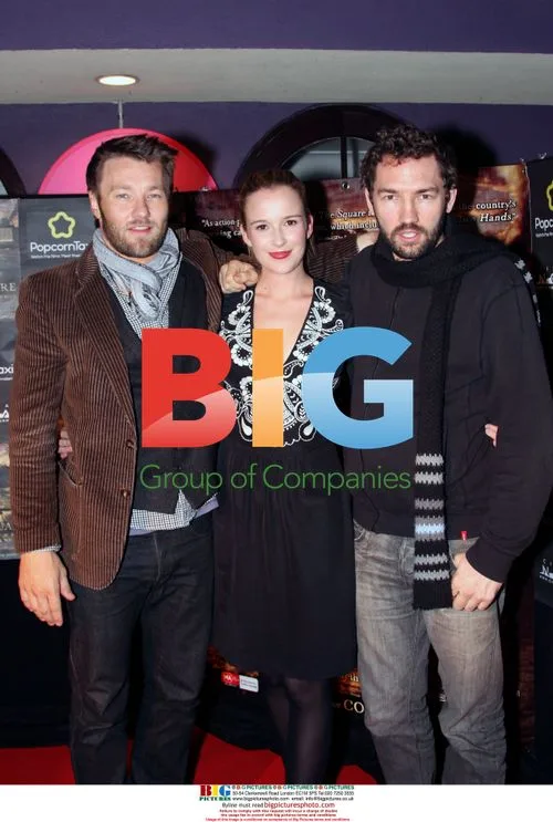 Joel Edgerton, Nash Edgerton & Claire Van Der Boom at "The Square" premiere