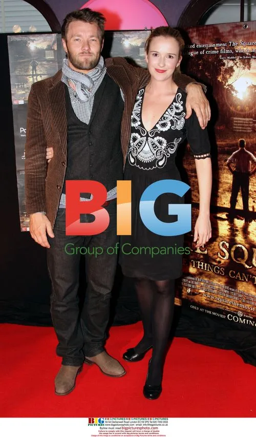 Joel Edgerton & Claire Van Der Boom at "The Square" Premiere