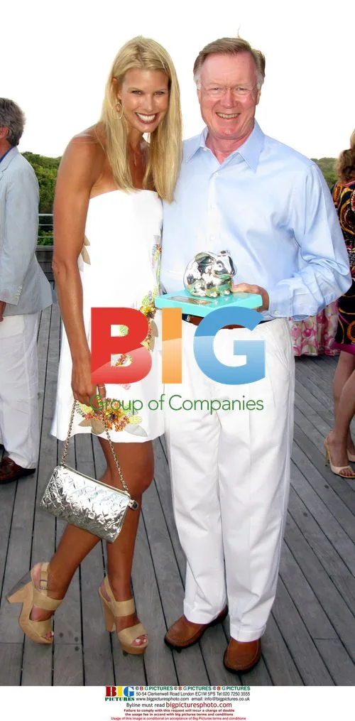 Beth Ostrosky and Howard Stern at Get Wild Benefit