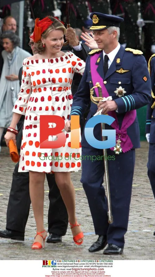 Belgian Royals at National Day Parade