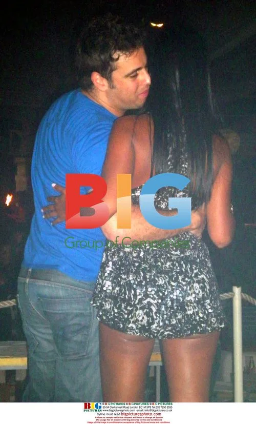 Jaciara, ex-wife of Deco, at Pacha nightclub in Ibiza