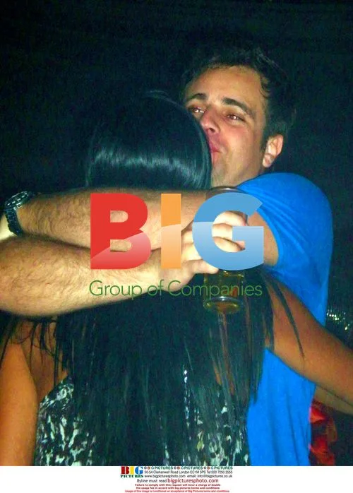 Jaciara, ex-wife of Deco, at Pacha nightclub in Ibiza