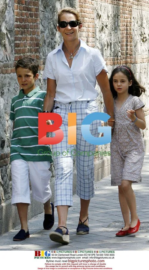 Princess Elena and children on son's birthday