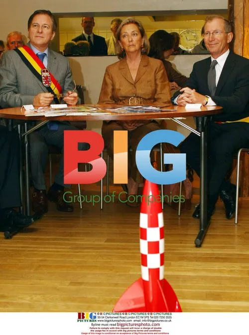 Queen Paola of Belgium Visits 'With Tintin in Belgium'