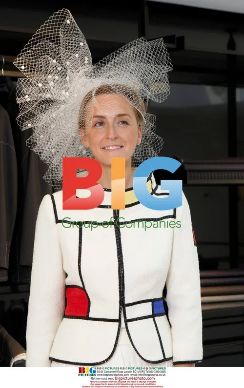 Princess Claire of Belgium in costume