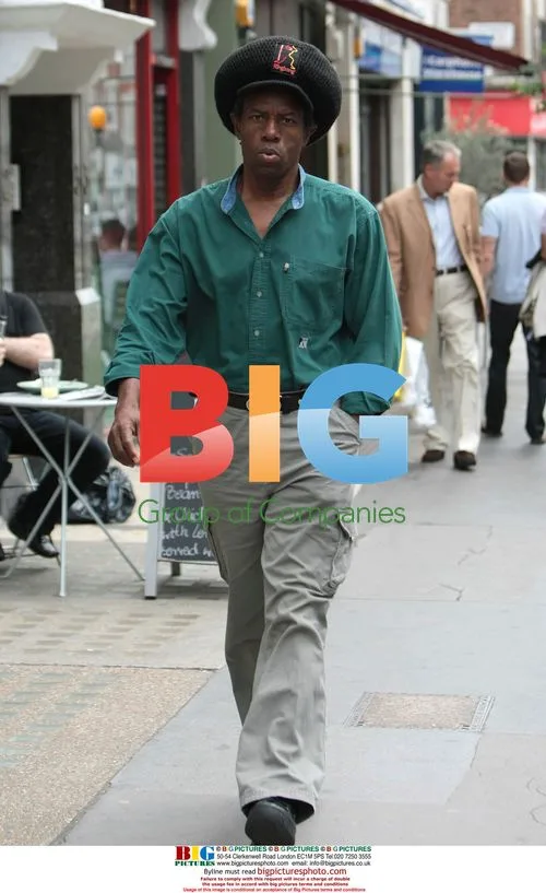 British Reggae Musician Eddie Grant in London