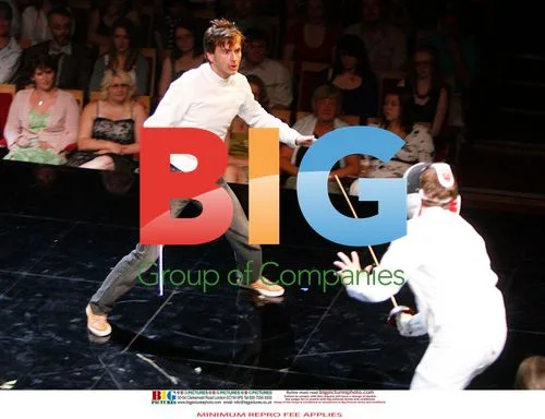 Gordon Brown Attends Hamlet Starring David Tennant