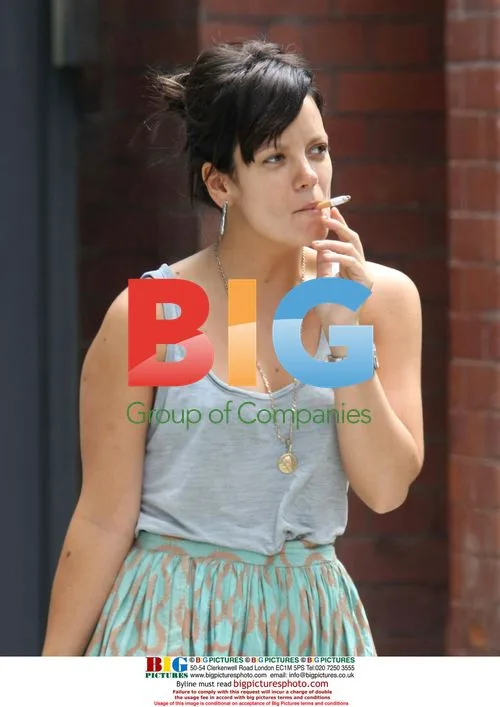 Ed Simons and Lily Allen leave London
