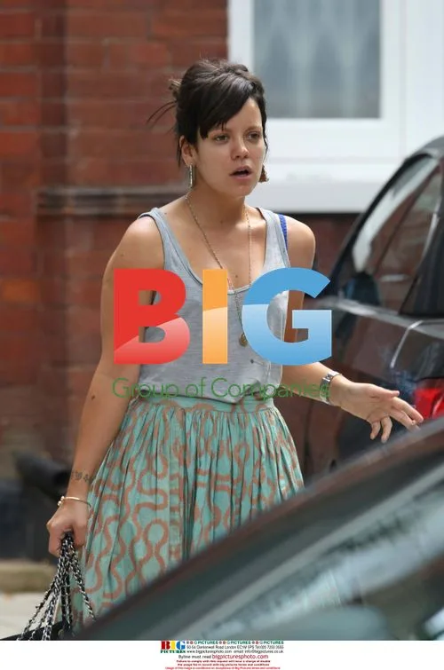 Ed Simons and Lily Allen leave London