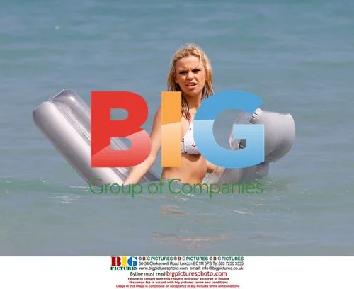 Stephanie Mcmichael relaxes on Spanish holiday