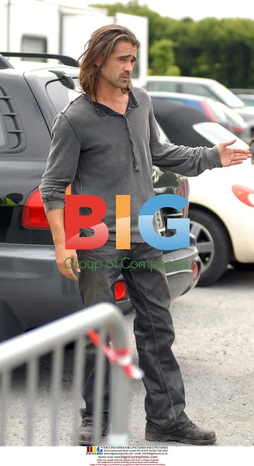 Colin Farrell on set of Ondine