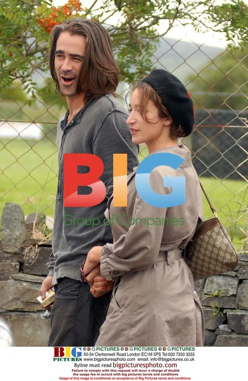 Colin Farrell and Emma Forrest on Ondine set