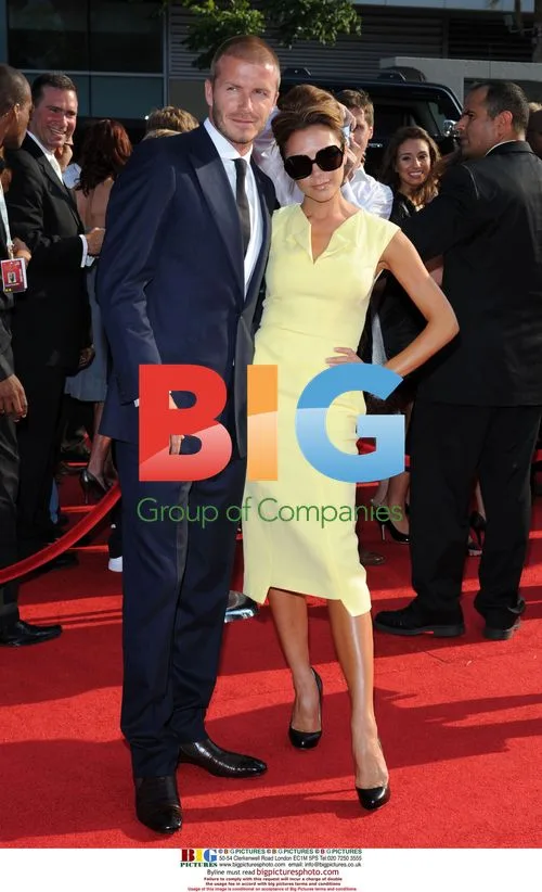 David and Victoria Beckham at 2008 ESPY Awards