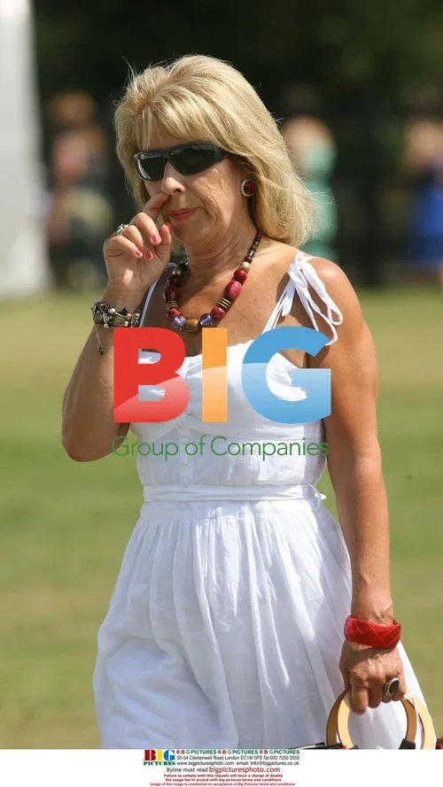 BBC reporter Jennie Bond at Cartier Polo